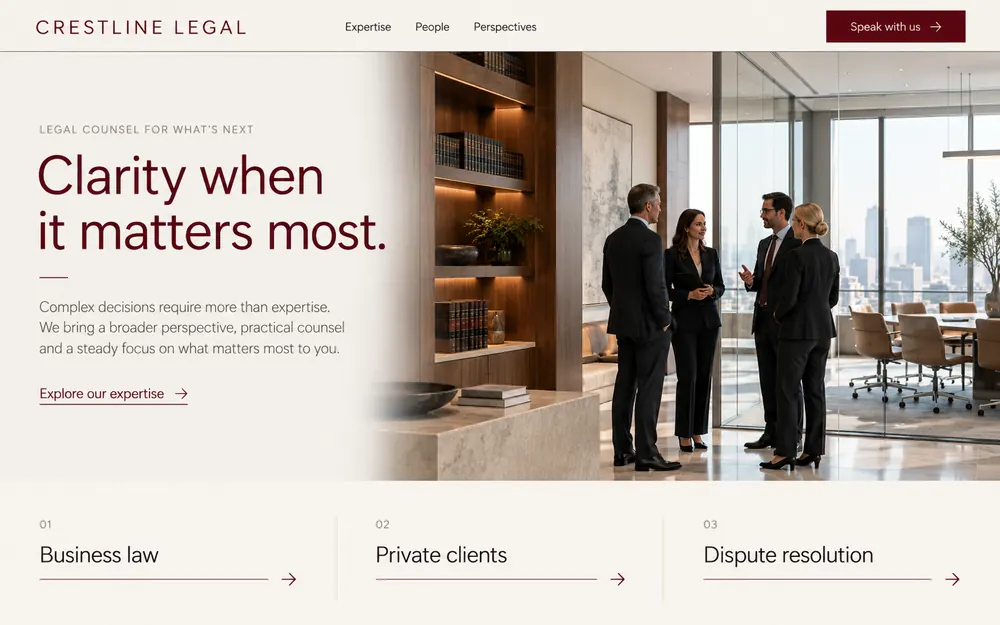 Legal & Law digital experience illustration